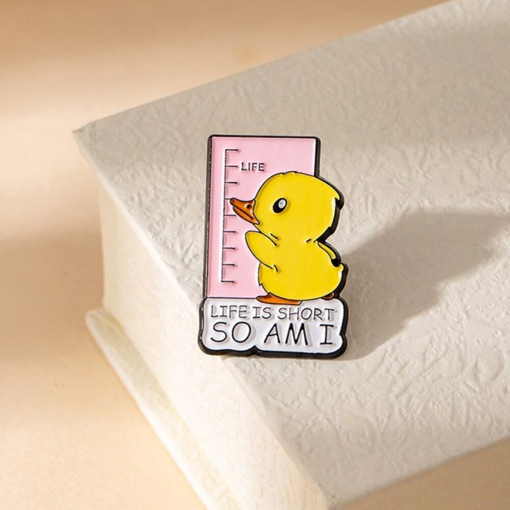 Kawaii Yellow Duckling Enamel Pin